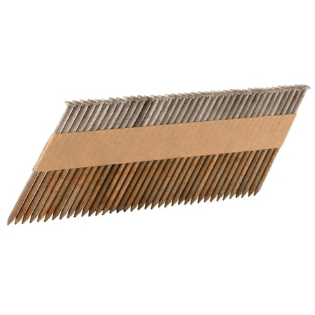 Light House Beauty 3 in. Paper Strip Framing Nails 35 deg Ring Shank, 2500PK LI1739023